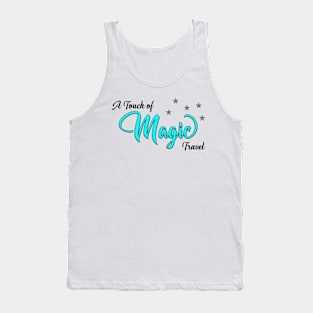 Blue ATOM Logo Tank Top